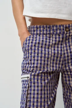 Adrian Gingham Pant