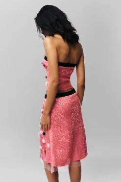 Ambroise Sequin Skirt