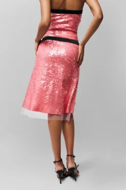 Ambroise Sequin Skirt