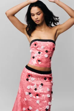 Ambroise Sequin Tube Top