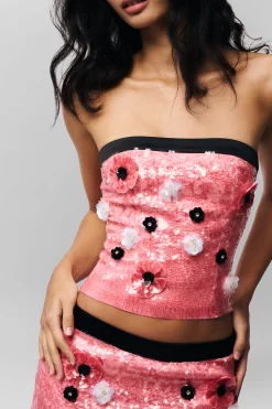 Ambroise Sequin Tube Top