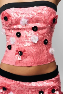 Ambroise Sequin Tube Top