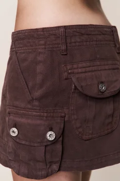 Anais Cargo Mini Skirt