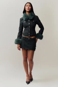 Ares Faux Fur Jacket