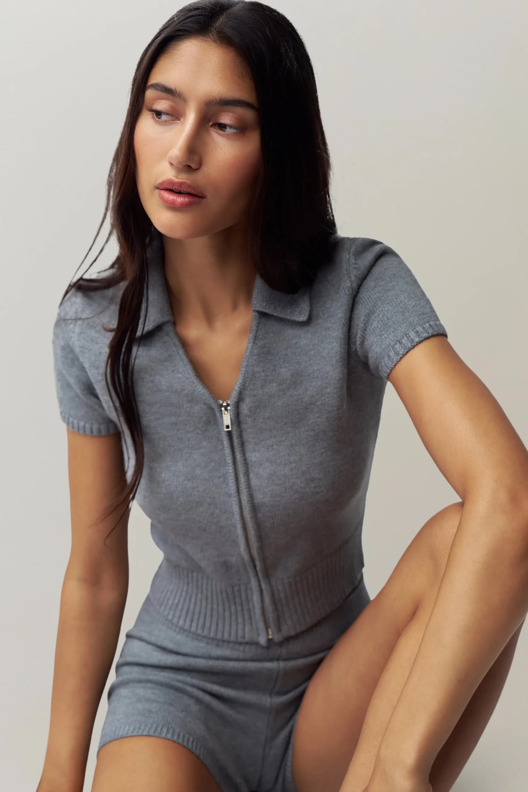 Calesia Zip Up Top