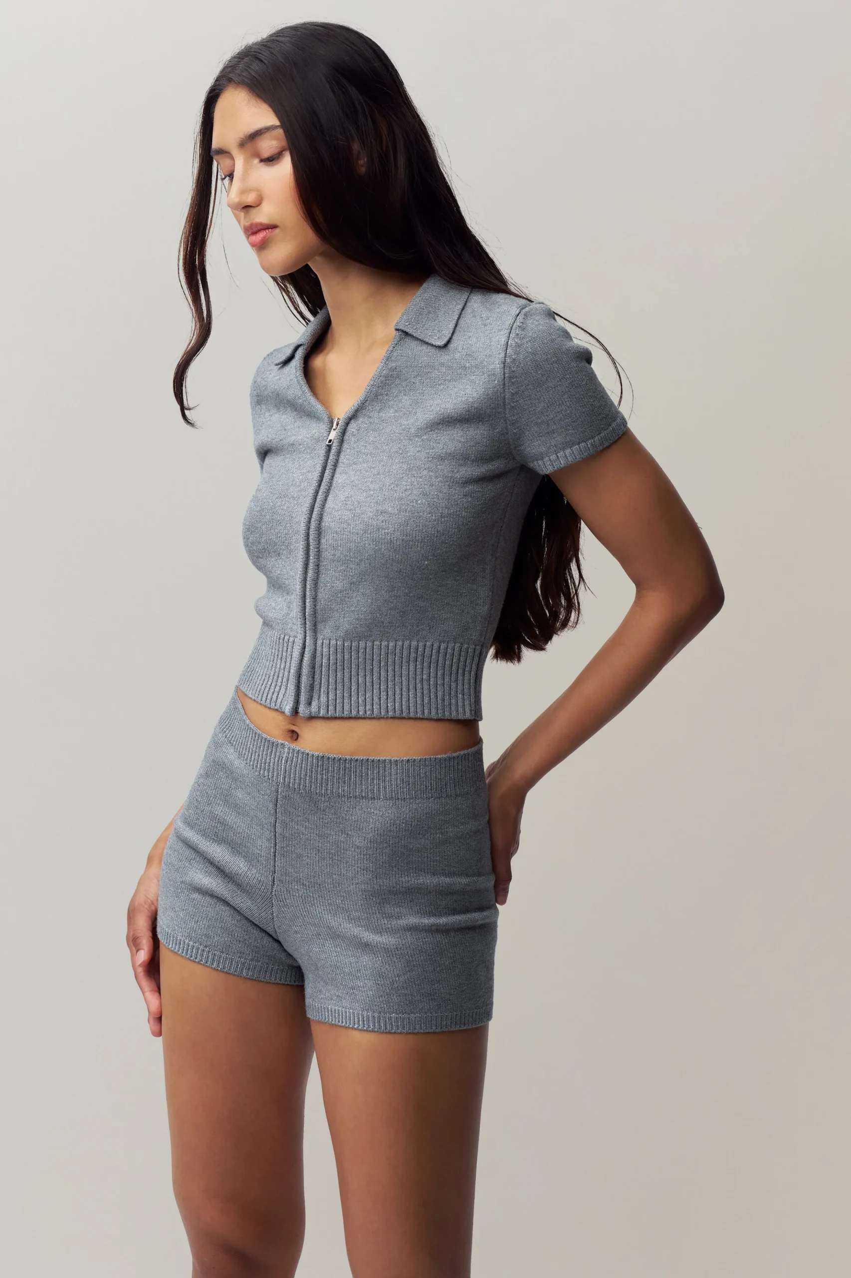 Calesia Zip Up Top
