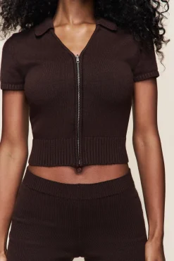 Calesia Zip Up Top