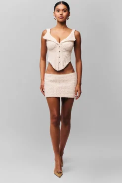 Chamonix Chiffon Mini Skirt
