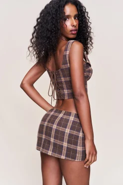 Chamonix Tartan Mini Skirt