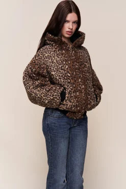 Charli Hooded Quilted Jacket