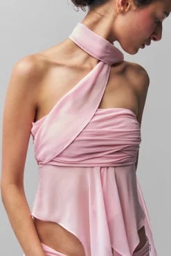 Chiffon Wrap Around Top