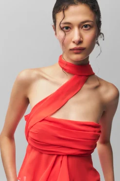Chiffon Wrap Around Top