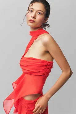 Chiffon Wrap Around Top