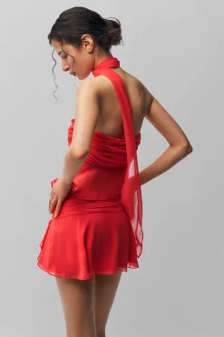 Chiffon Wrap Around Top
