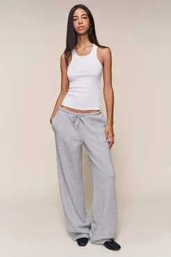 Drawstring Fleece Pant