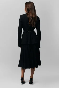 Gibson Chiffon Pleated Skirt