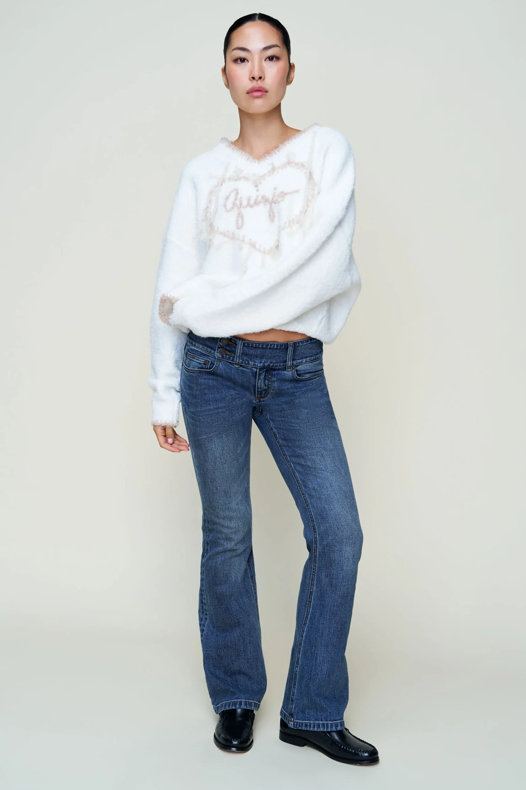 Guizio Heart Wool Sweater