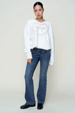 Guizio Heart Wool Sweater