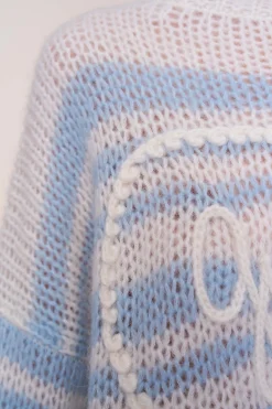 Guizio Mohair-Blend Heart Sweater
