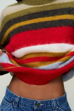 Hawley Oversized Stripe Wool Jumper