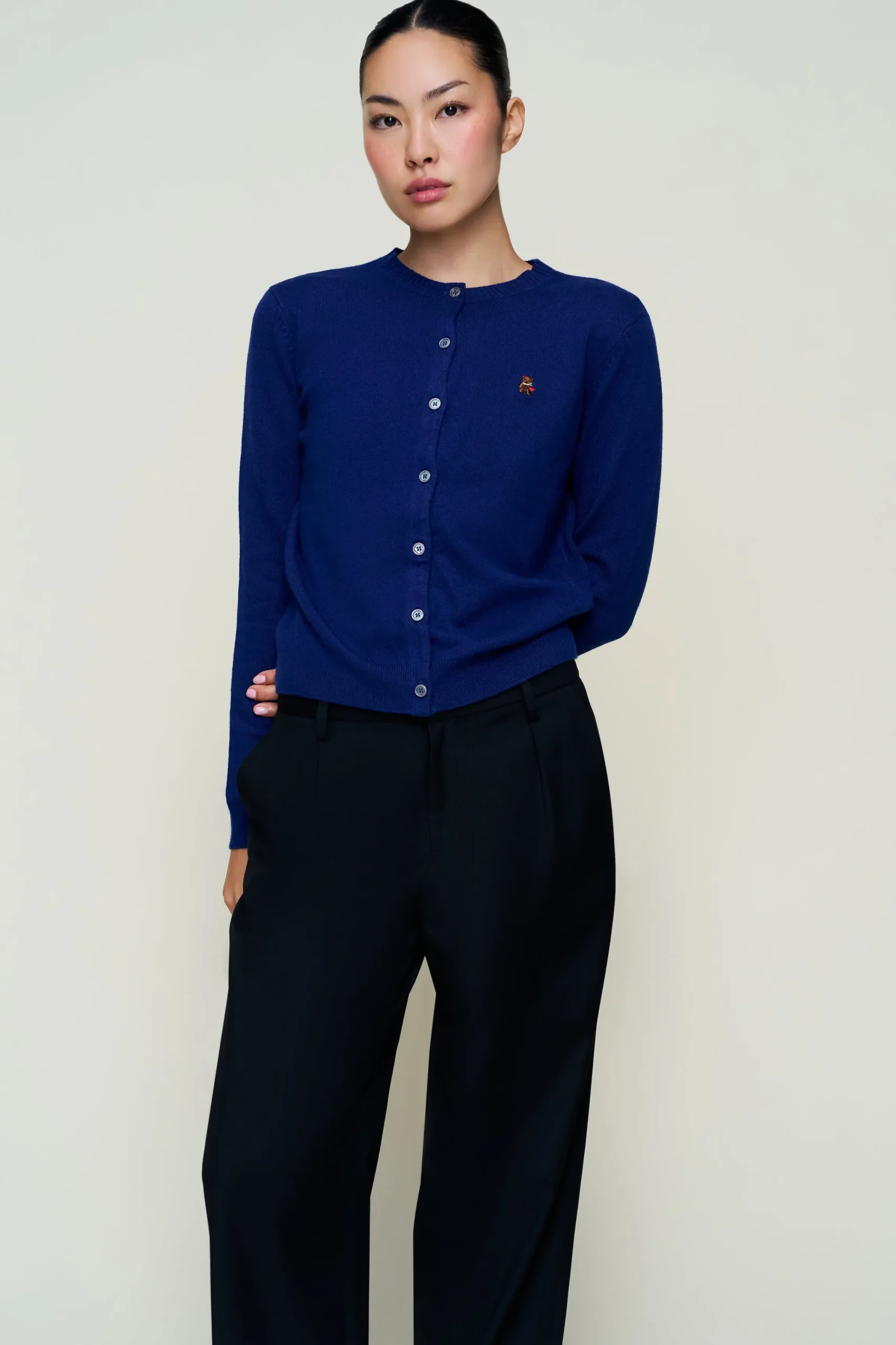 June Relaxed Wool Cardigan