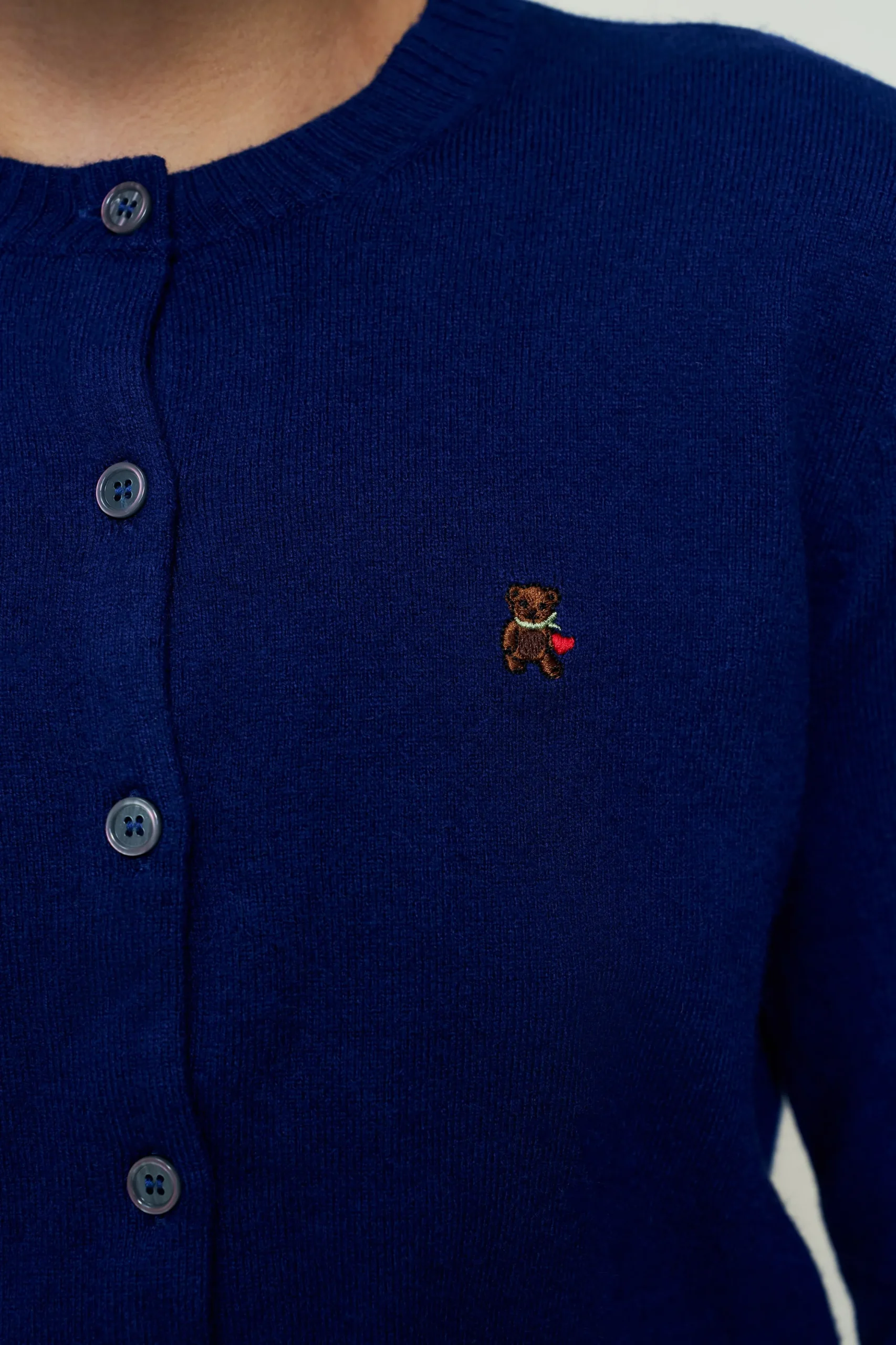 June Relaxed Wool Cardigan