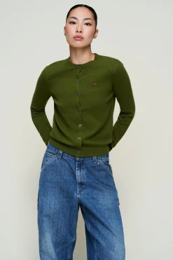 June Relaxed Wool Cardigan