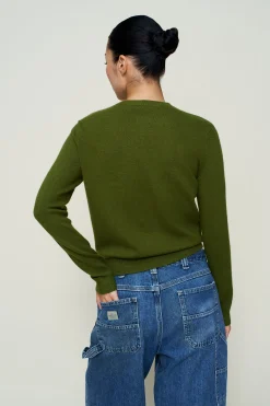 June Relaxed Wool Cardigan