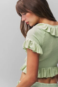 Knit Side Tie Short