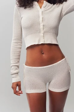 Knit Side Tie Short