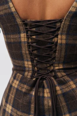 Leila Tartan Dress