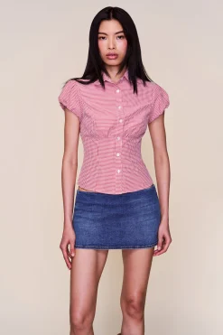 Liana Gingham Top