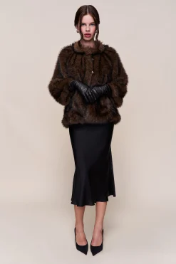 Lucienne Faux Fur Topper