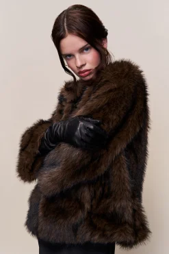 Lucienne Faux Fur Topper