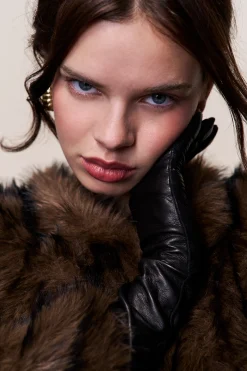 Lucienne Faux Fur Topper