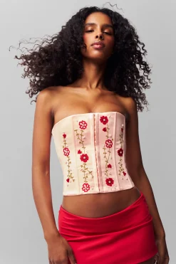 Meadows Satin Corset