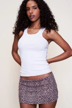 Micro Mini Stretch Skirt