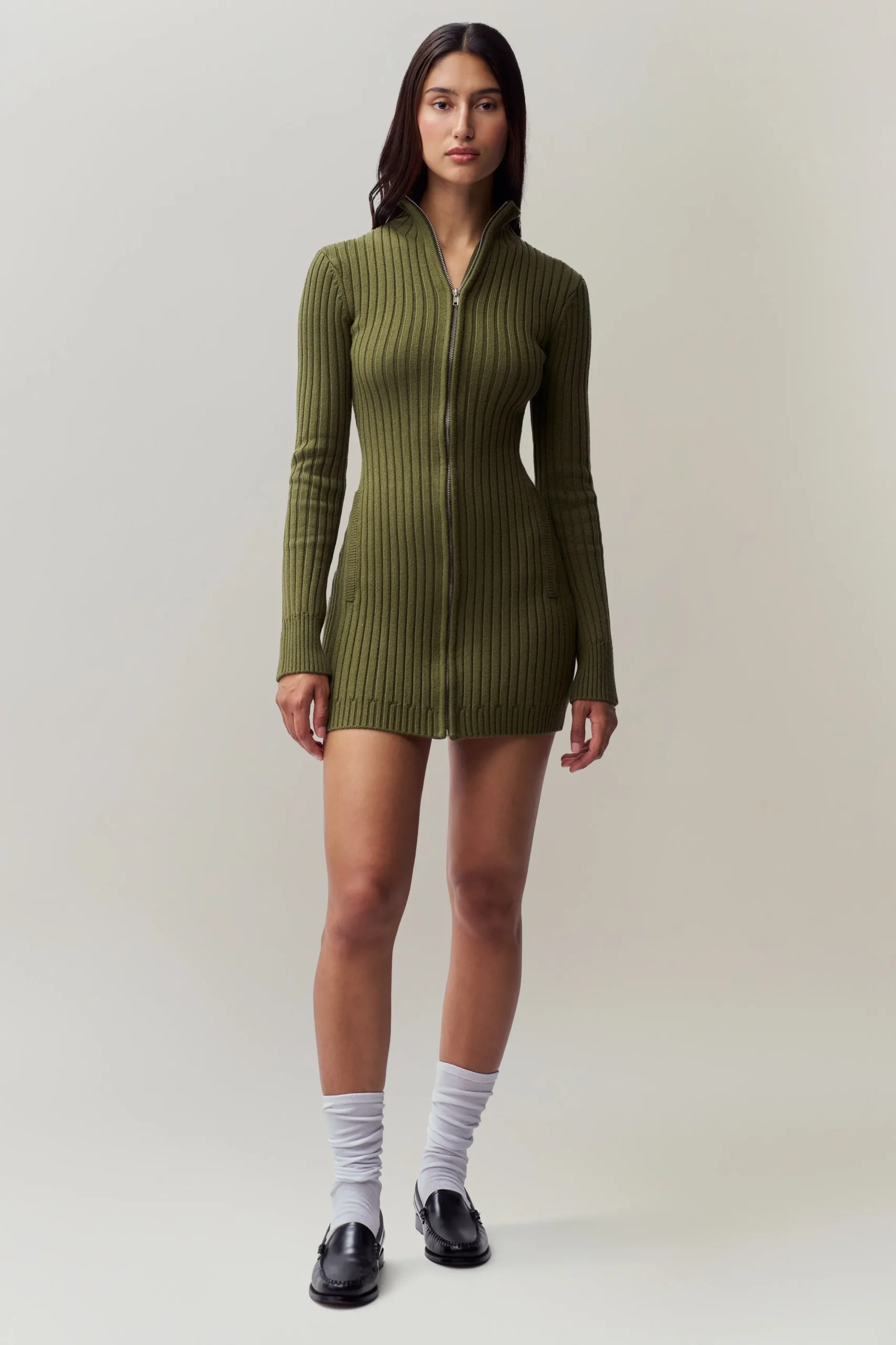 Nell Zip Up Dress