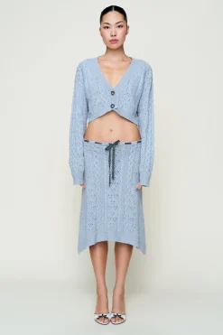 Noah Wool Cable Skirt