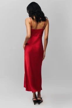 Nova Slip Midi Dress