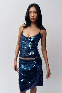 Paillette Cami Top