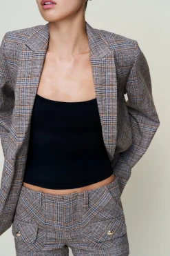 Penelope Patch Pocket Tartan Short