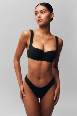 Pointelle Balconette Bra