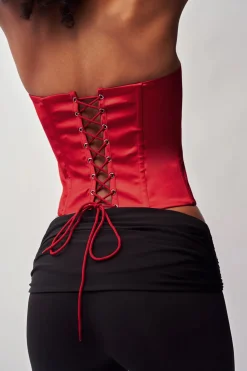 Satin Corset