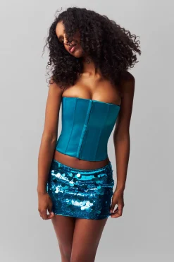Satin Corset