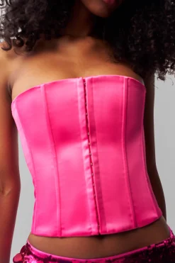 Satin Corset