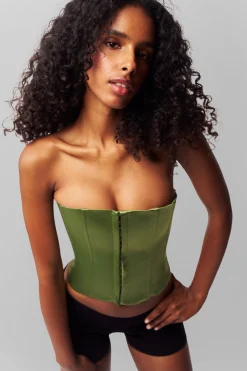 Satin Corset