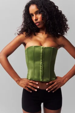 Satin Corset