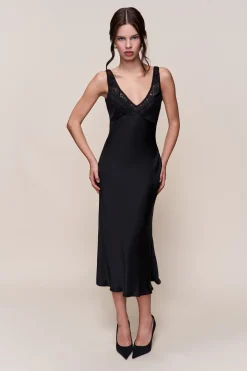 Scaosi Lace Detail Slip Dress
