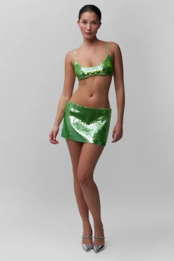 Sequin Mini Skirt